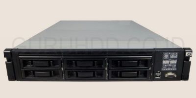 Server HP dengan 6 harddisk SAS Seagate 300 Gb raid 0